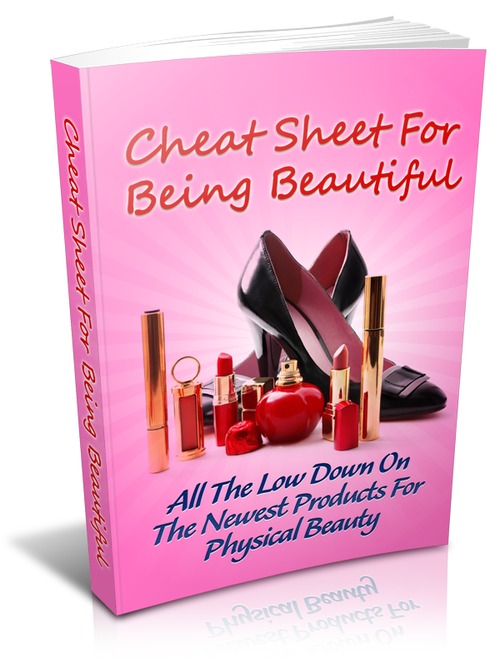 Product picture Cheat Sheet For Being Beautiful